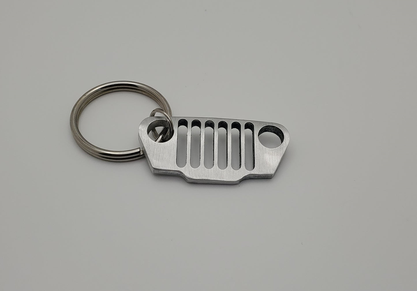 Wrangler TJ 4x4 Offroad Grille Keychain-USA CNC Metal