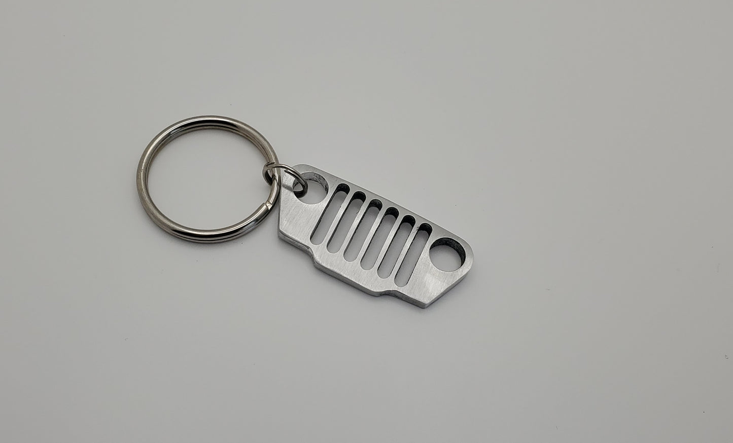 Wrangler TJ 4x4 Offroad Grille Keychain-USA CNC Metal